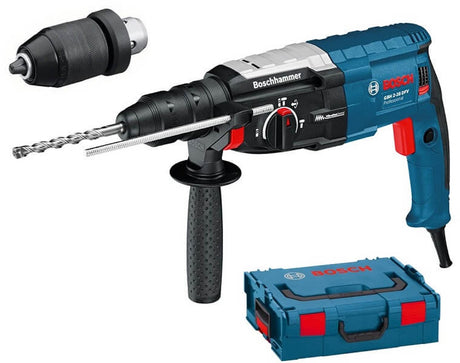 Wiertarka udarowa Bosch blue bosch professional gbh 2-28 f - 880 watów - 3,2 roku - z walizką do przechowywania