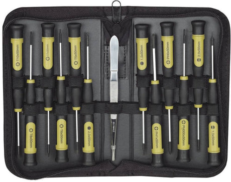 Proxxonindustrial - zestaw wkrętaków mikro-wkrętakowych 13 elementów, etui (7 20) * - pr22720 - zestawy do budowania modeli, zabawki do budowania hobbystycznego dla dzieci, farby do modeli i akcesoria