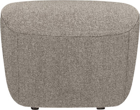 Vtwonen lofty hocker - polyester - naturel - 41x62x48