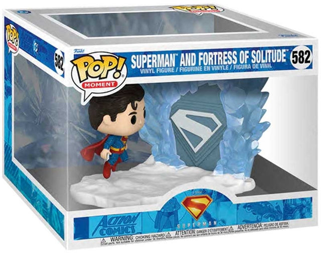Funko-pop! moment: superman (2025) - superman i forteca samotności #582