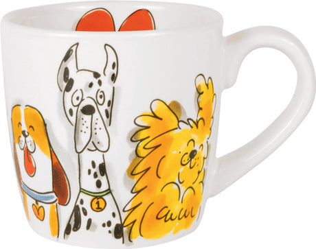 Blond amsterdam , dier: cappuccino beker 0,5l dog