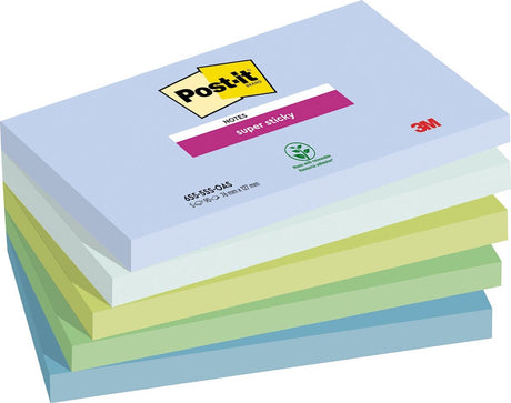 Karteczki samoprzylepne Post-it 655-5ss-oas niebieskie, zielone
