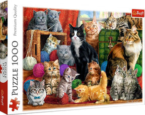Trefl koty - puzzle 1000 elementów -