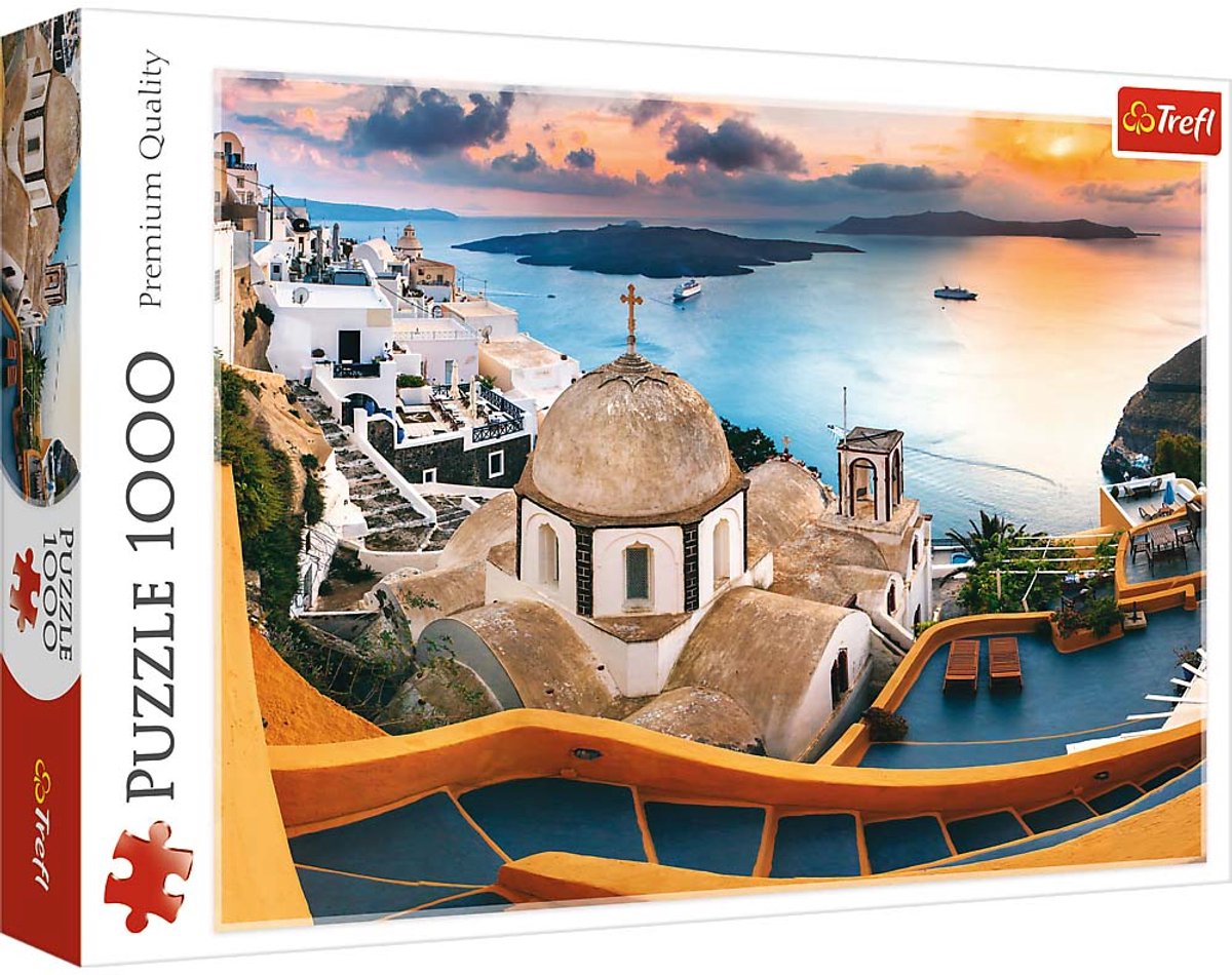 Puzzle Trefl Santorini - 1000 elementów