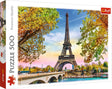 Puzzle Trefl romantyczny Paryż - 500 elementów