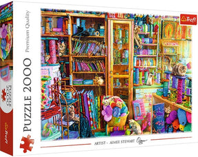 Puzzle Trefl Cat Paradise 2000 elementów najwyższej jakości.