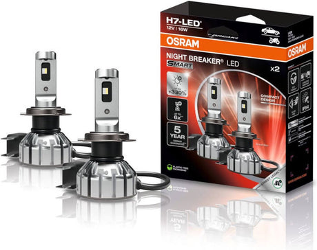 Zestaw świateł nocnych Osram Smart H7 z homologacją ece | +330%