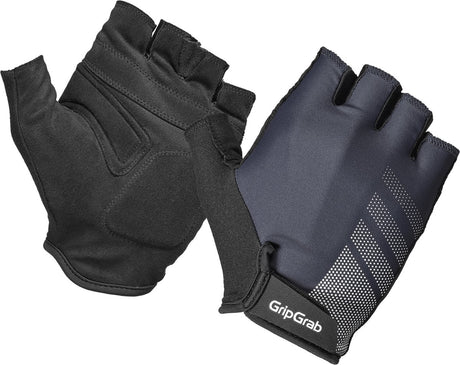 Gripgrab - letnie rękawiczki rowerowe ride rc lite z wyściółką z krótkimi palcami - granatowe - unisex - rozmiar xs