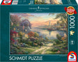 Schmidt puzzel new england haven - legpuzzel 1000 stukjes landschap.