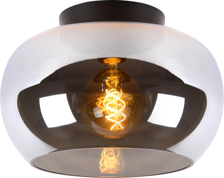 Lucide judi - lampa sufitowa (lampa sufitowa) - ø 30,5 cm - 1xe27 - fumé