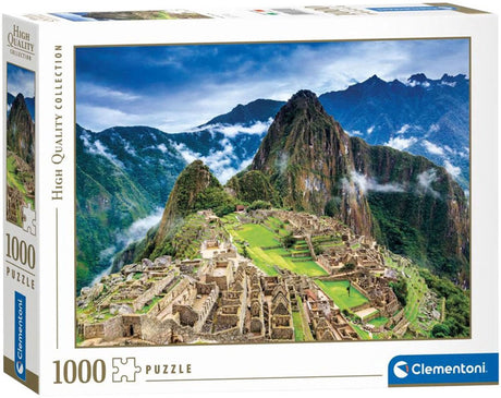 Clementoni - puzzle - 1000 elementów - machu picchu - puzzle dla dorosłych - kolekcja wysokiej jakości