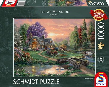 Schmidt - układanka - rekolekcje ukochanych - Thomas Kinkade Studios - 1000 elementów - dorośli - od 12 lat