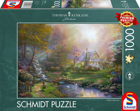 Układanka Schmidt Kinkade Idealny dzień matki, 1000 elementów.