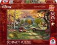 Zabawa Schmidta - Thomas Kinkade Studios - Disney Frank i Frey, 1000 sztuk