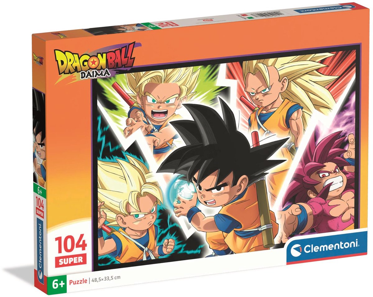 Clementoni - puzzle - daima Dragon Ball - 104 elementy - super - od 6 lat