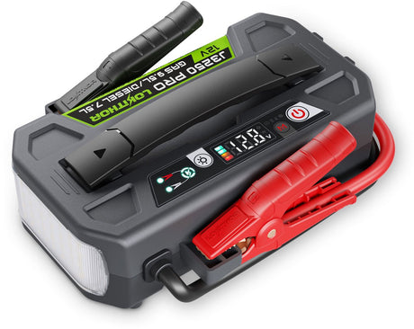 Urządzenie rozruchowe Lokithor j3250 pro - 12v 3250a lifepo4 - power bank 60w - samochód diesel do 9,5l - latarka LED