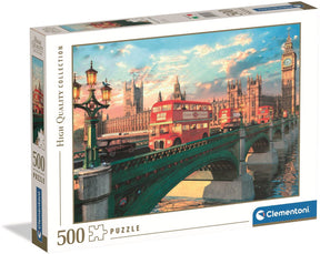 Puzzle Clementoni Most Londyński, 500 elementów.