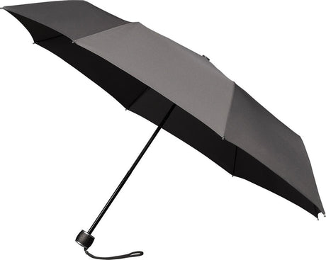 Parasol wiatroszczelny Minimax - 100 cm - składany - otwierany ręcznie - szary