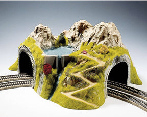 Noch tunnel, met bocht