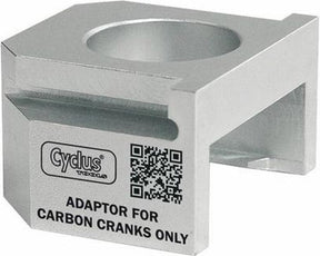 Adapter Cycplus do korb z momentem obrotowym z włókna węglowego (v.720249) cykl 720310