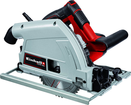 Elektryczna zagłębiarka Einhell te-ps 165 - 1200 w - 5200 t min - ø165 - max. głębokość cięcia przy 90° 45°: 55 42 mm - w tym. 1x brzeszczot (ø165x20 mm 48 t)