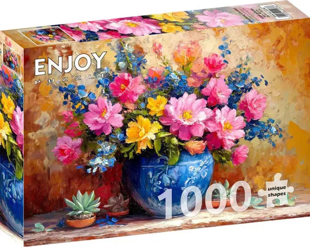 Enjoy puzzle puzzel blushing corner 1000 stukjes volwassenen.
