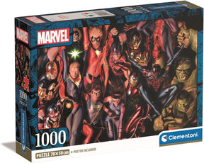 Clementoni - puzzle - 1000 elementów - cud - z plakatem