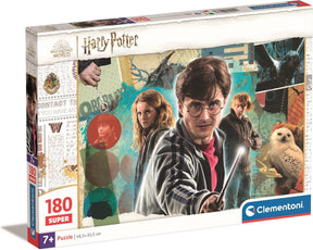 Clementoni - puzzle dla dzieci - 180 elementów - Harry Potter - puzzle od 7 lat
