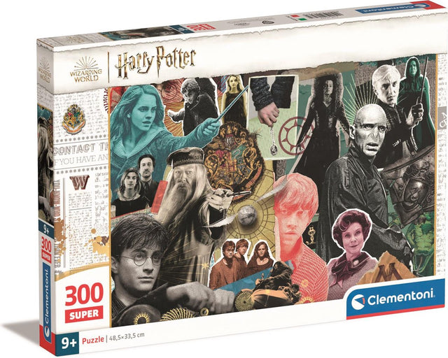 Clementoni - puzzle - 300 elementów - super harry potter - puzzle dla dzieci - od 9 lat