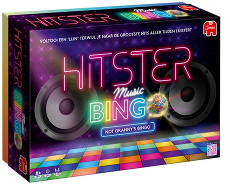 Hitster jumbo - bingo - holenderska gra imprezowa - gra akcji