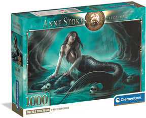 Clementoni - puzzle - 1000 elementów - lament syreny - puzzle dla dorosłych