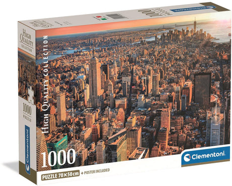 Puzzle Clementoni Nowy Jork, 1000 elementów.