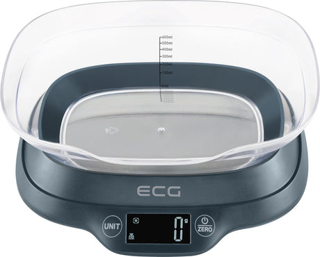 Ecg kv 1120 sm, cyfrowa waga kuchenna, maksymalne obciążenie 5 kg