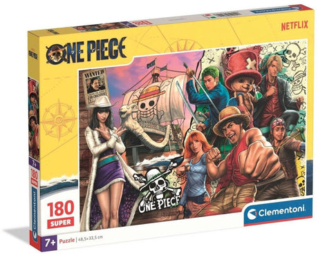 Clementoni jednoczęściowe puzzle netflix 180 elementów - puzzle anime - zabawki edukacyjne dla dzieci, dziewcząt i chłopców od 7 lat