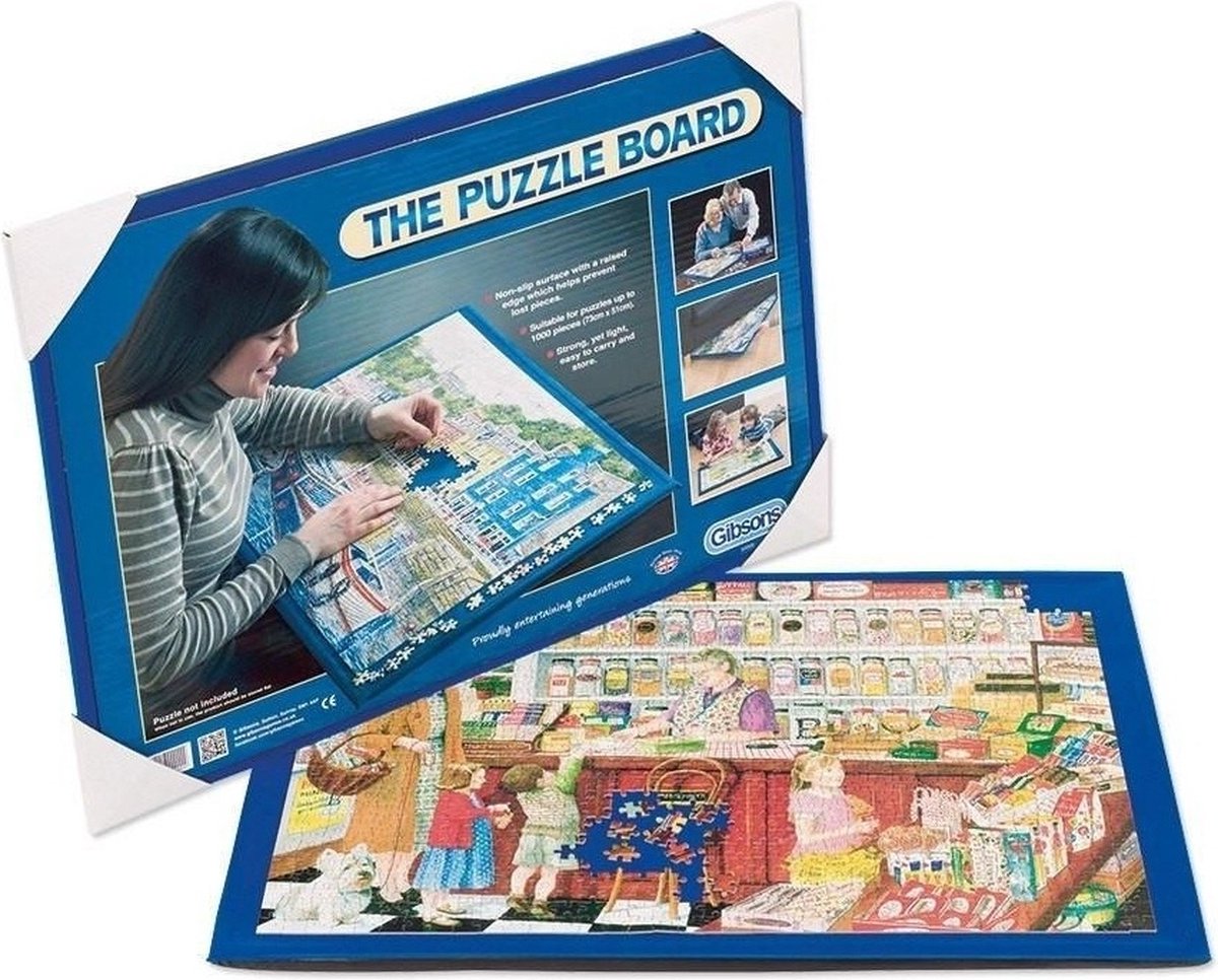 Tablica do przechowywania puzzli Gibsons - tablica puzzli - na puzzle do 1000 elementów (tablica puzzli)