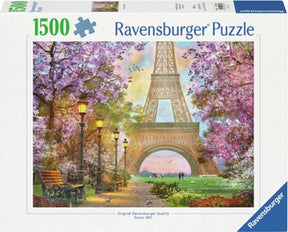 Puzzle Ravensburger Paris Love - układanka 1500 elementów.