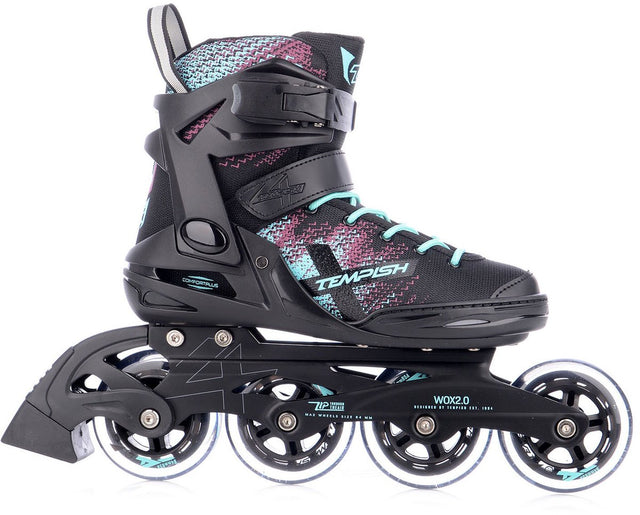 Tempish wox 2.0 84 inline skates - inline skates - women - black turquoise - size 38