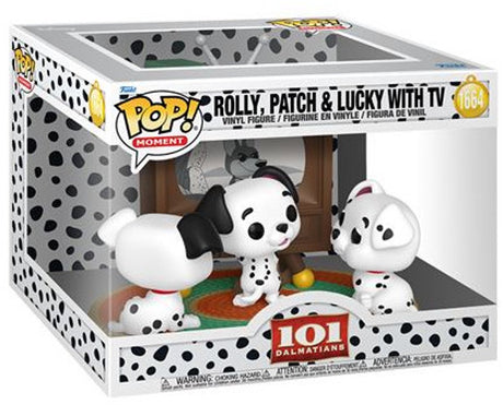 101 Dalmatyńczyków Rolly, Patch Lucky z TV (Pop! Moment) Figurki winylowe 1664 Uniseks Funko Pop! - neutralny - standardowy