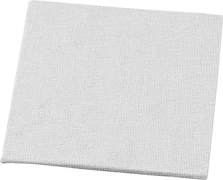 Firma Creativ http: www.cchobby.nl canvas-panel-size-10x10-cm-thickness-3-mm-280-gr-white-1-piece