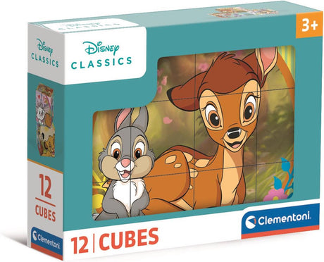 Clementoni Block Puzzle Disney Classic, 12st.