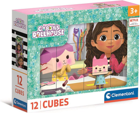 Clementoni Block Puzzle Gabby's Dollhouse, 12..