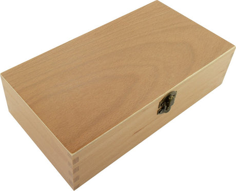 Pudełko do rysowania Kangaro - 3 przegródki - 25 x 14 x 6,5 cm - lakierowane