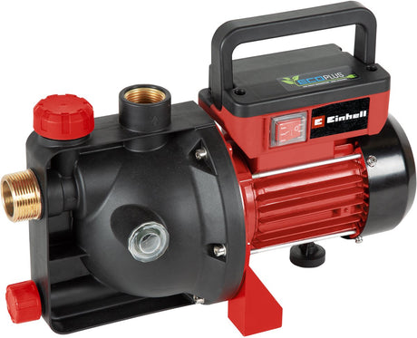 Elektryczna pompa ogrodowa Einhell gc-gp 6050 eco plus - 600 w - 5000 l h - 4 bar - max. wysokość podnoszenia: 40 m - max. wysokość ssania: 8 m