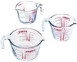 Miarka Pyrex, zestaw 3 sztuk - | klasyczne przygotowanie
