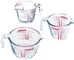 Miarka Pyrex, zestaw 3 sztuk - | klasyczne przygotowanie