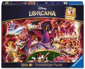 Puzzle Ravensburger Disney Lorcana Przebłyski królestwa: puzzle rubinowe (1000 elementów)