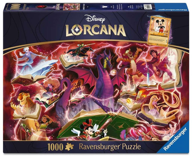 Puzzle Ravensburger Disney Lorcana Przebłyski królestwa: puzzle rubinowe (1000 elementów)