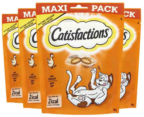 Catisfactions 4x przysmaki z kurczaka dla kota 180 gr
