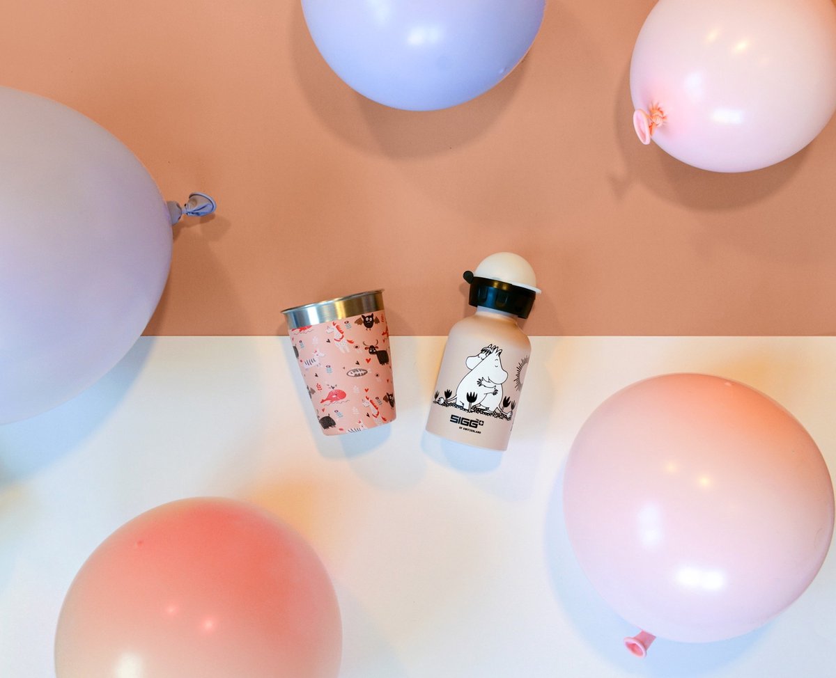 Sigg x moomin love roze