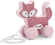 Drewniana figurka lisa polarnego 44002